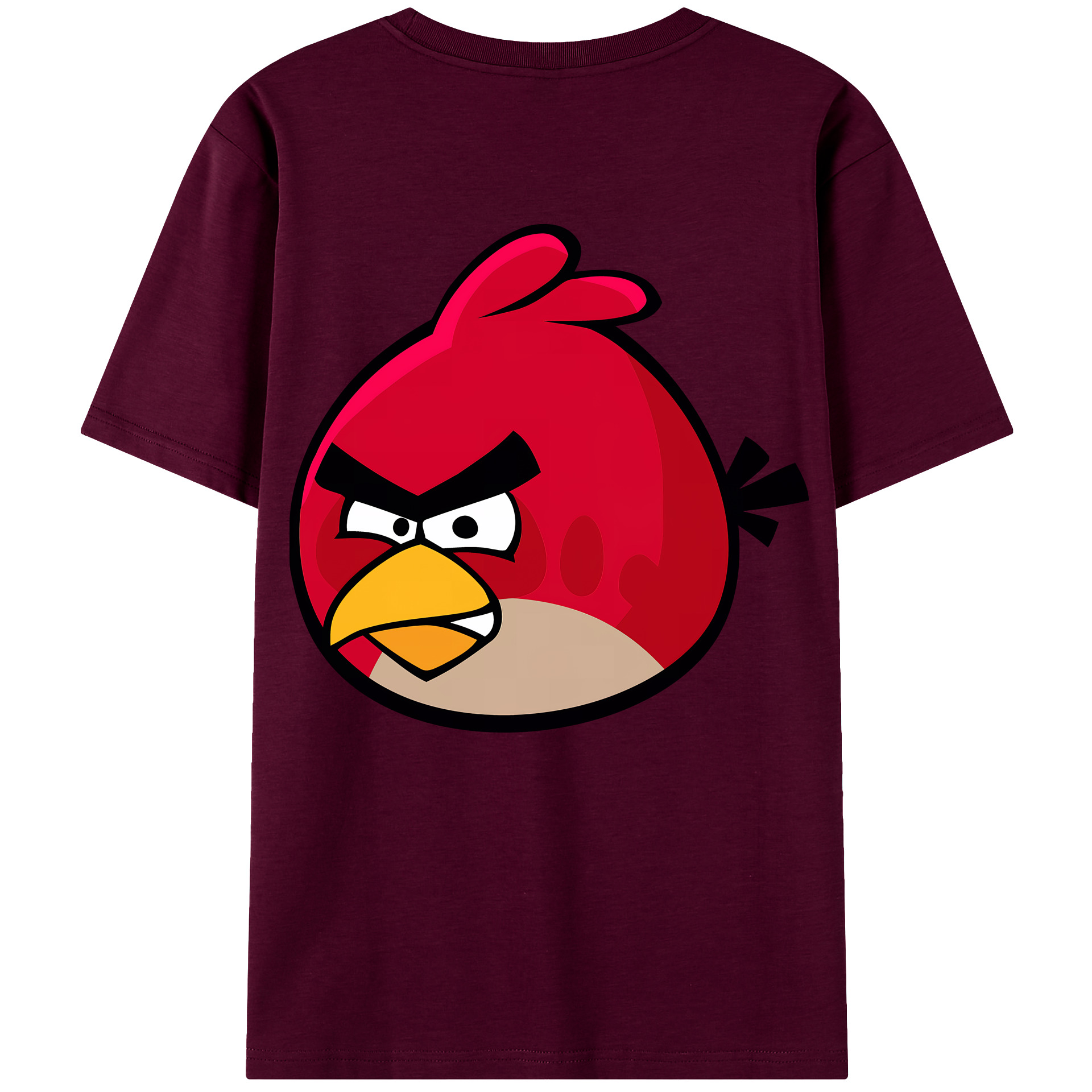 （画像用） Angry Birds アングリーバード レディース半袖Tシャツ(バックプリント)